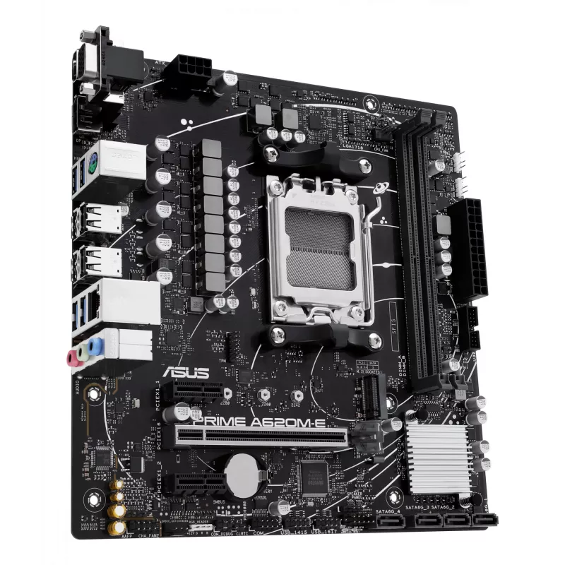 Motininė plokštė ASUS PRIME A620M-E-CSM AMD A620 Socket AM5 micro ATX