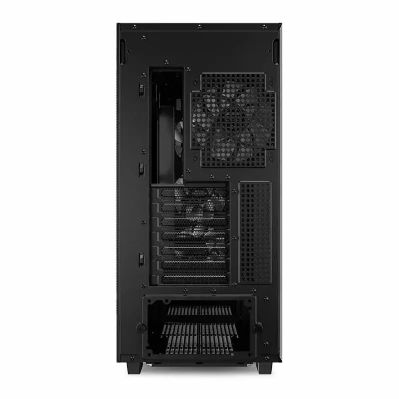 PC Case Sharkoon REBEL C70G RGB Full Tower Black, Wood
