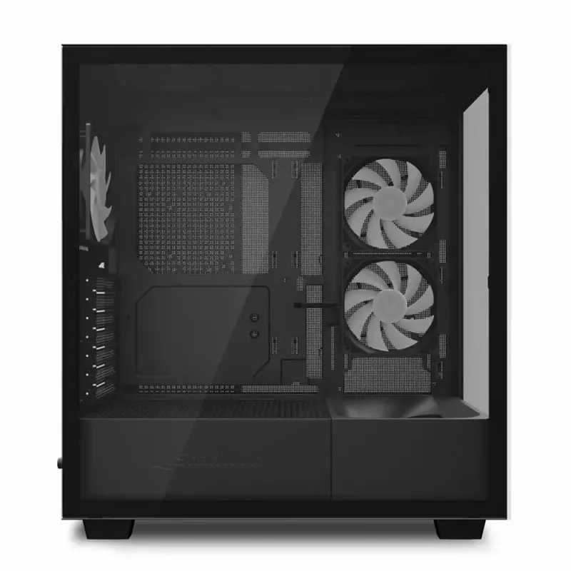 PC korpusas Sharkoon Rebel C60 Midi Tower juodas