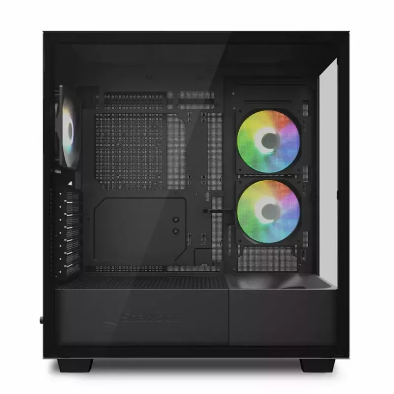 PC korpusas Sharkoon Rebel C60 Midi Tower juodas