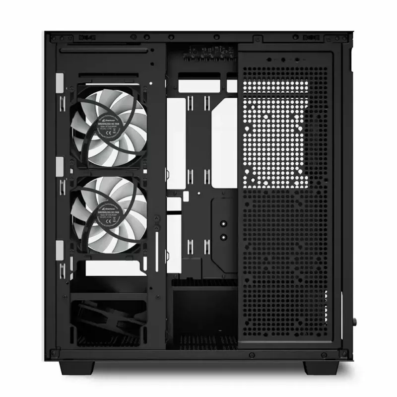 PC korpusas Sharkoon Rebel C60 Midi Tower juodas