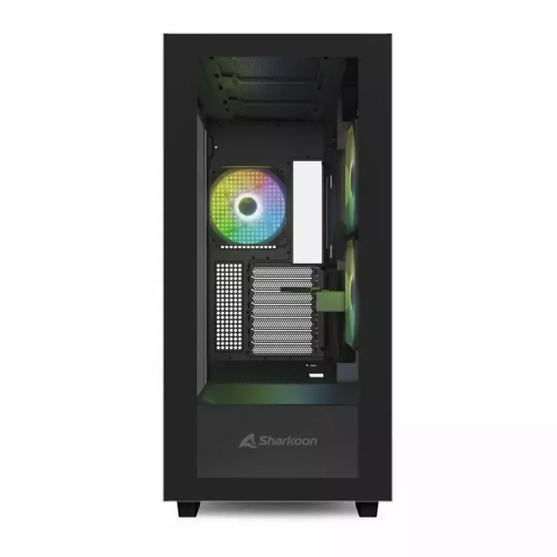 PC korpusas Sharkoon Rebel C60 Midi Tower juodas