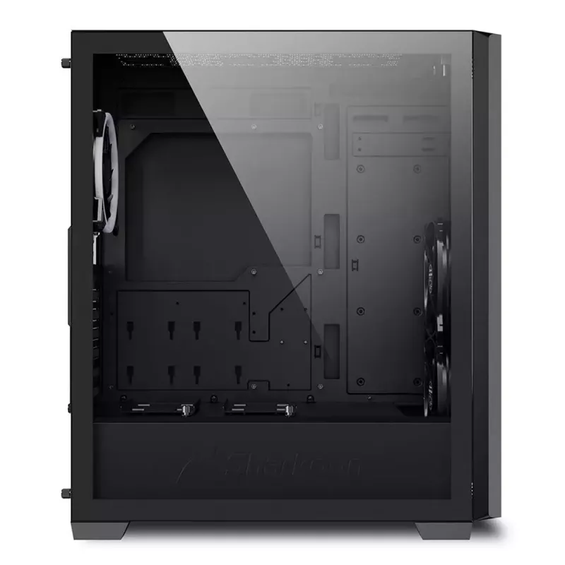 PC Case Sharkoon VS9 RGB Midi Tower Juoda