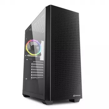 PC Case Sharkoon VS9 RGB Midi Tower Juoda