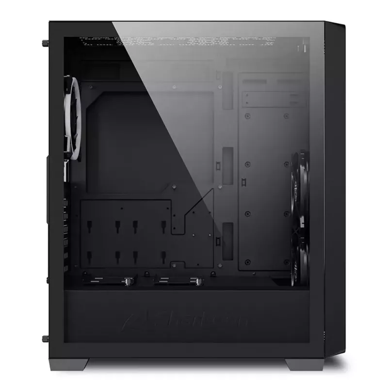 PC korpusas Sharkoon VS8 RGB Midi Tower juodas