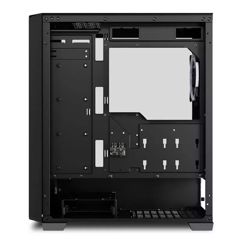 PC korpusas Sharkoon VS8 RGB Midi Tower juodas