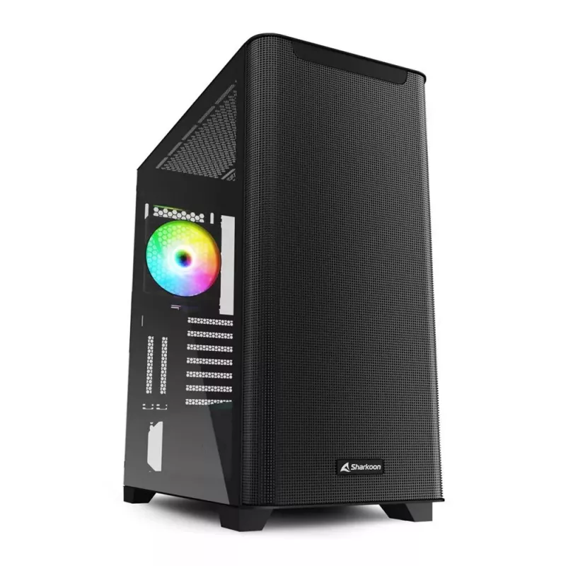 PC korpusas Sharkoon M30 RGB Full Tower juodas