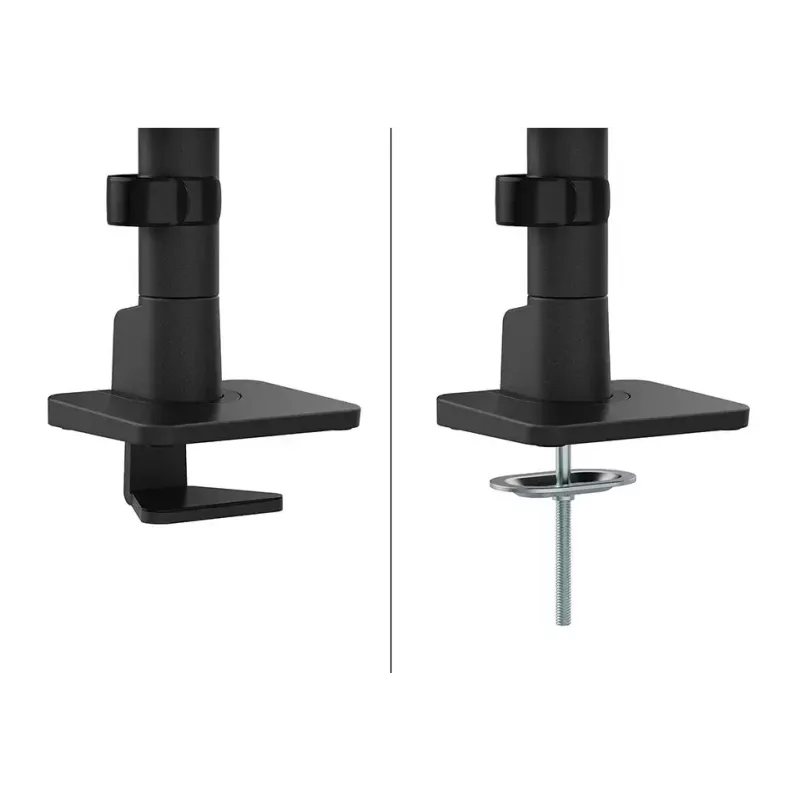 Neomounts DS65S-950BL2 Monitorinis stovas 24-34 col. - dujinė spyruoklė - Topfix - daugiafunkcis - 180° stabdiklis