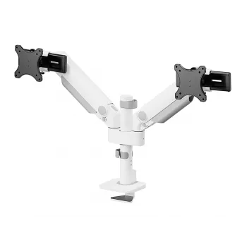 Neomounts DS65S-950WH2 Monitor laikiklis 24-34 colių - dujinė spyruoklė - Topfix - daugiafunkcis - 180° stabdiklis
