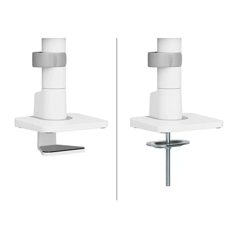 Neomounts DS65S-950WH2 Monitor laikiklis 24-34 colių - dujinė spyruoklė - Topfix - daugiafunkcis - 180° stabdiklis