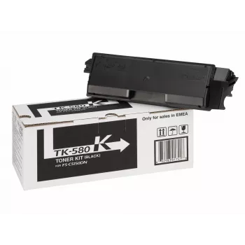 KYOCERA TK-580K tonerio kasetė 1 vnt. Originali juoda