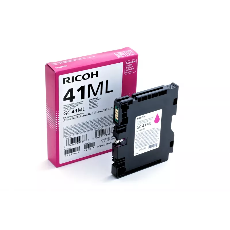 Ricoh 405767 rašalo kasetė 1 vnt. Originali Purpurinė