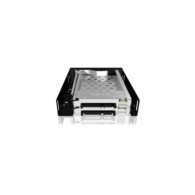 ICY BOX IB-2227StS 8,89 cm (3,5 colio) kietojo disko dėklas Juoda