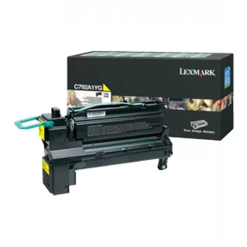 LEXMARK tonerio kasetė - C792/ X792 - Return Program - 6k puslapių - Geltona