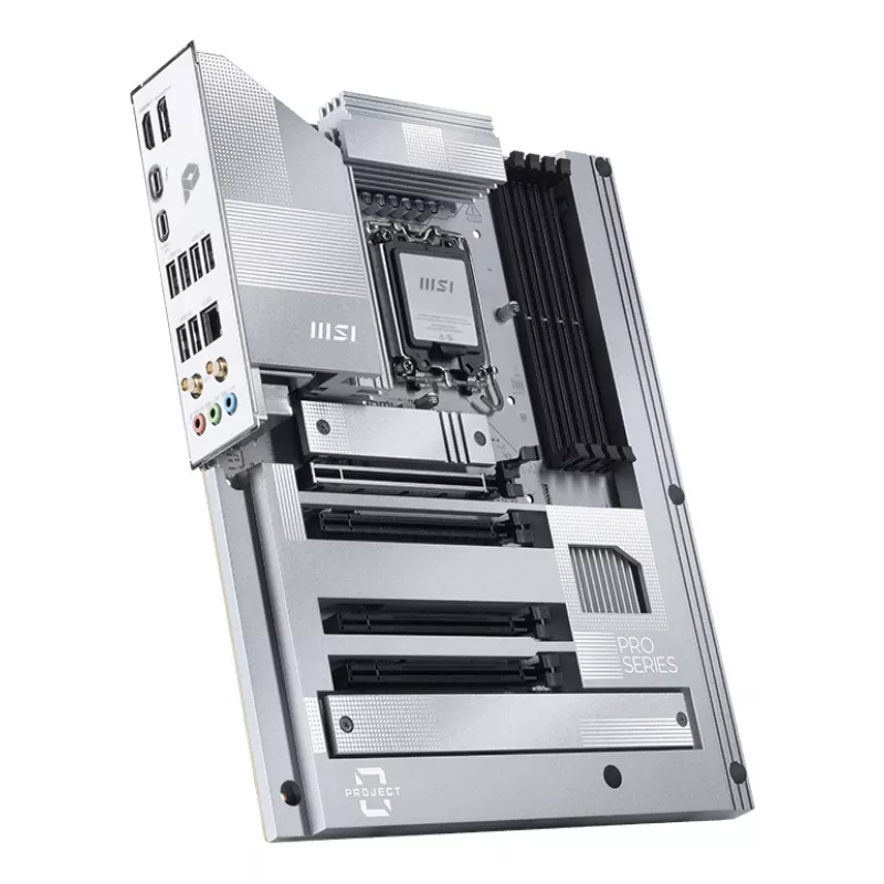 MSI PRO Z890-S WIFI PZ pagrindinė plokštė Intel Z890 LGA 1851 (Socket V1) ATX