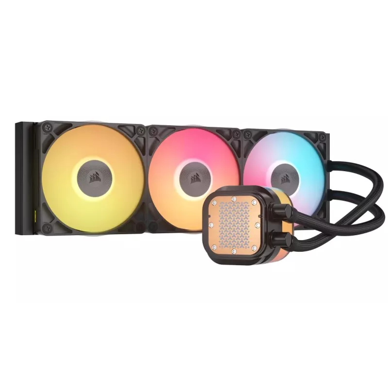 CORSAIR CPU aušintuvas - Icue Link Titan 360 Rx LCD skysčiu aušinamas aušintuvas