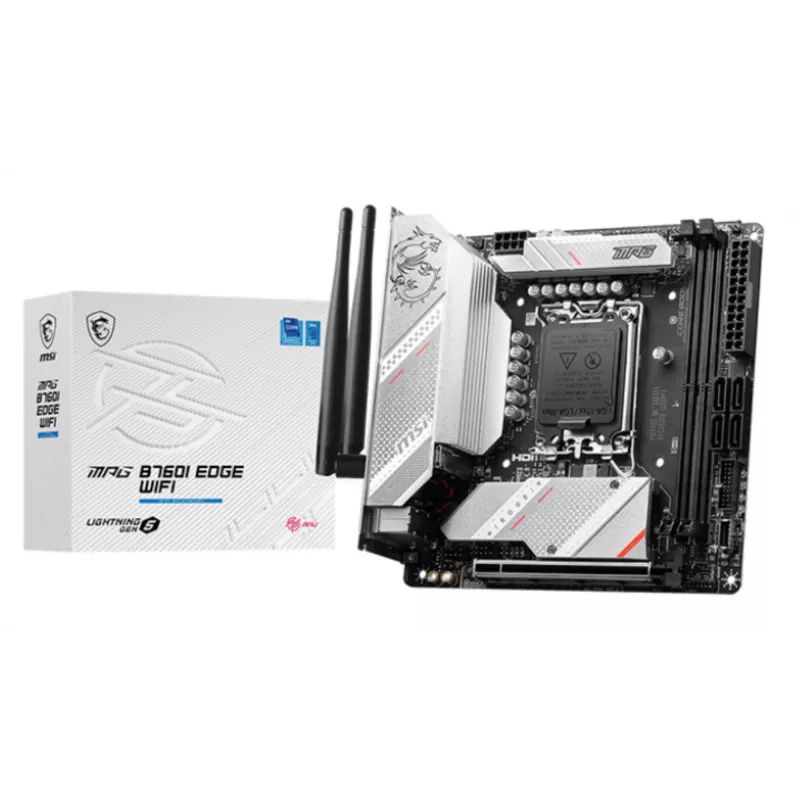 MSI MPG B760I EDGE WIFI pagrindinė plokštė Intel B760 LGA 1700 mini ATX