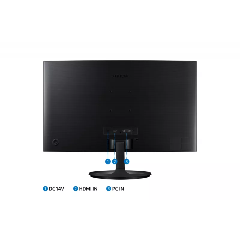 Samsung S36C kompiuterio monitorius 61 cm (24 col.) 1920 x 1080 pikselių Full HD LCD juodas