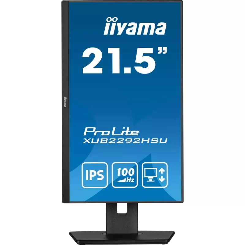 iiyama ProLite XUB2292HSU-B6 kompiuterio monitorius 54,6 cm (21,5 col.) 1920 x 1080 pikselių Full HD LED juodas