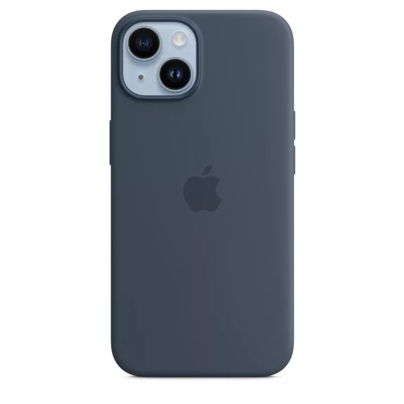 APPLE iPhone 14 - Silikoninis Dėklas su MagSafe - Audros Mėlyna