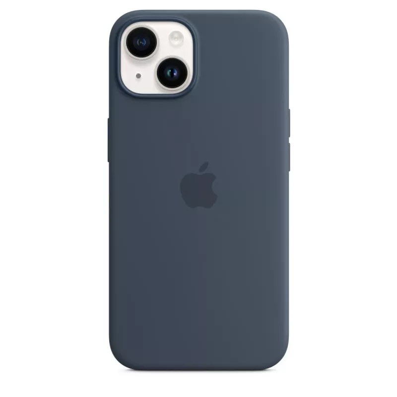 APPLE iPhone 14 - Silikoninis Dėklas su MagSafe - Audros Mėlyna