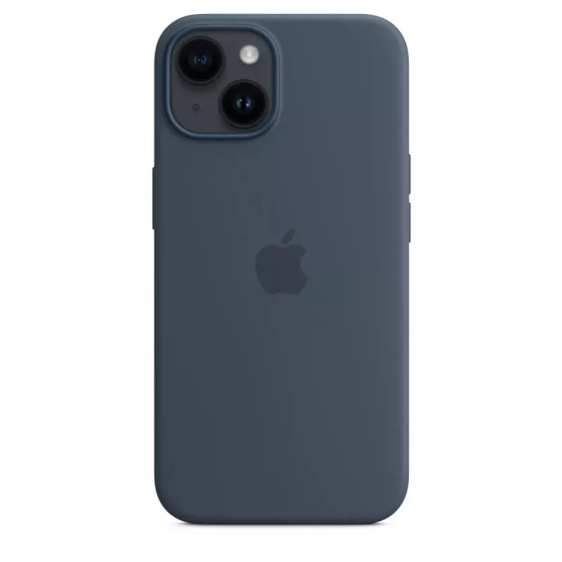 APPLE iPhone 14 - Silikoninis Dėklas su MagSafe - Audros Mėlyna