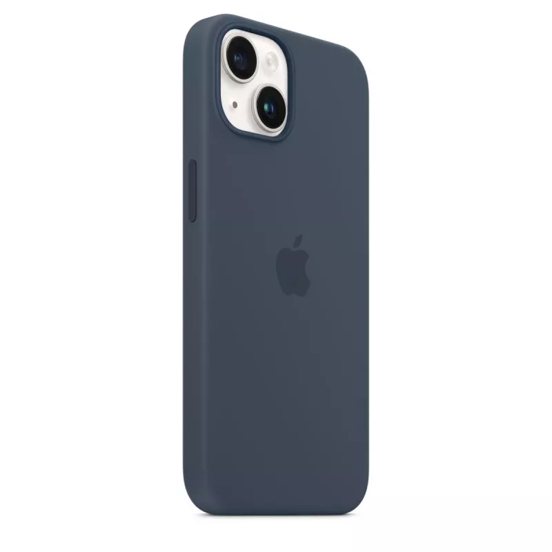 APPLE iPhone 14 - Silikoninis Dėklas su MagSafe - Audros Mėlyna