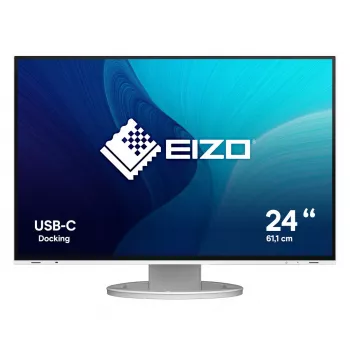 EIZO FlexScan EV2485-WT kompiuterio monitorius 61,2 cm (24,1 colio) 1920 x 1200 pikselių WUXGA LCD Baltas