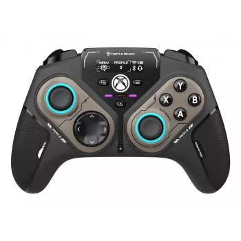 Turtle Beach Stealth Pivot belaidis išmanusis žaidimų valdiklis su besisukančiais moduliais, ekrano skydeliu, Holo efektų svirtimis, perprogramuojamais mygtukais, skirtas Windows PC, Xbox Series X ar S ir Xbox One