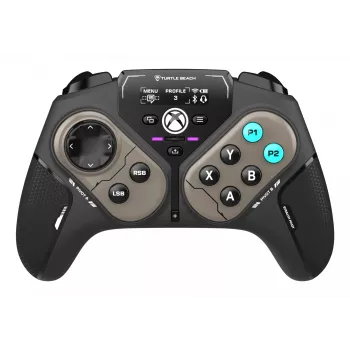 Turtle Beach Stealth Pivot belaidis išmanusis žaidimų valdiklis su besisukančiais moduliais, ekrano skydeliu, Holo efektų svirtimis, perprogramuojamais mygtukais, skirtas Windows PC, Xbox Series X ar S ir Xbox One
