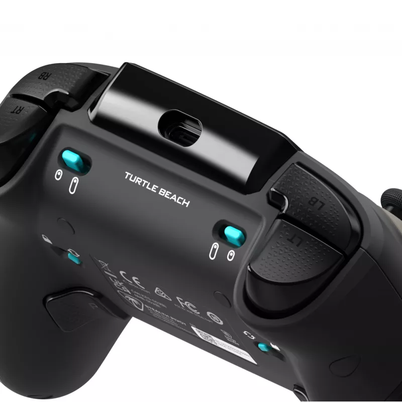 Turtle Beach Stealth Pivot belaidis išmanusis žaidimų valdiklis su besisukančiais moduliais, ekrano skydeliu, Holo efektų svirtimis, perprogramuojamais mygtukais, skirtas Windows PC, Xbox Series X ar S ir Xbox One