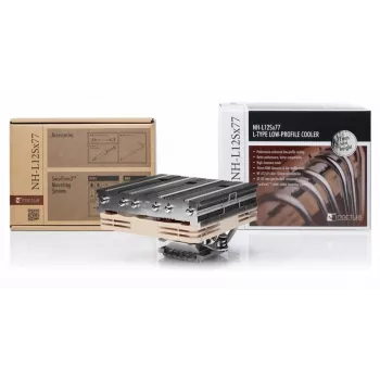 Radiatorius/Šilumos šalintuvas Noctua NH-L12SX77 12 cm smėlio spalvos nikelis 450-1850 RPM