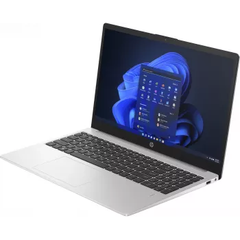 HP 250 G10 Intel® Core™ i5 i5-1334U Nešiojamasis kompiuteris 39,6 cm (15,6 col.) Full HD 16 GB DDR4-SDRAM 512 GB SSD Wi-Fi 6 (802.11ax) Windows 11 Home Sidabrinis