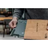 Nešiojamojo kompiuterio stovas BakkerElkhuizen FlexTop 170, juoda, tamsiai pilka, aliuminis, guma, plienas