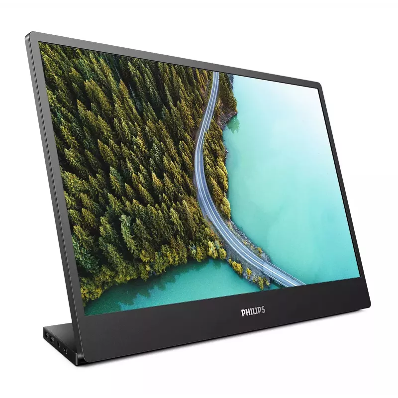 Philips 3000 serijos 16B1P3302D/00 kompiuterio monitorius 39,6 cm (15,6 col.) 1920 x 1080 pikselių Full HD LED Juodas