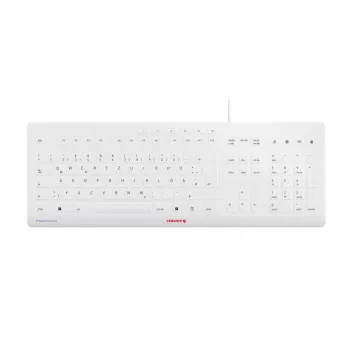 Klaviatūra CHERRY Stream JK-8502DE-0 USB QWERTZ vokiška pilka laidinė 115 klavišų