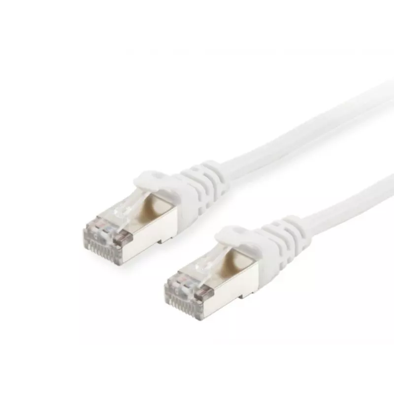 Equip Cat.6 S/FTP komutacinis kabelis, 3,0 m, baltas, 50 vnt./rinkinys, 3 m, Cat6, S/FTP (S-STP), RJ-45, RJ-45, baltas