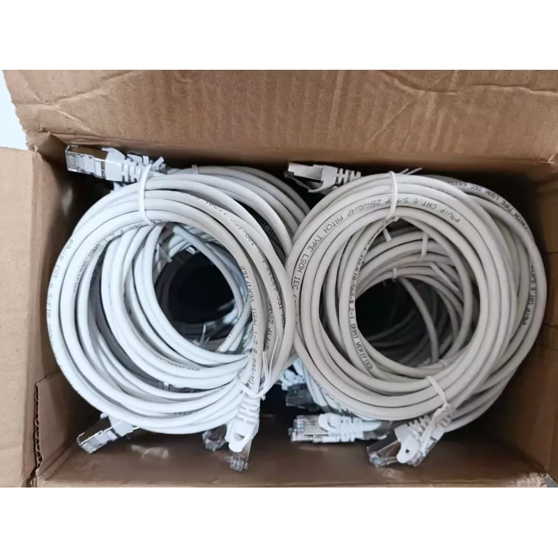 Equip Cat.6 S/FTP komutacinis kabelis, 3,0 m, baltas, 50 vnt./rinkinys, 3 m, Cat6, S/FTP (S-STP), RJ-45, RJ-45, baltas