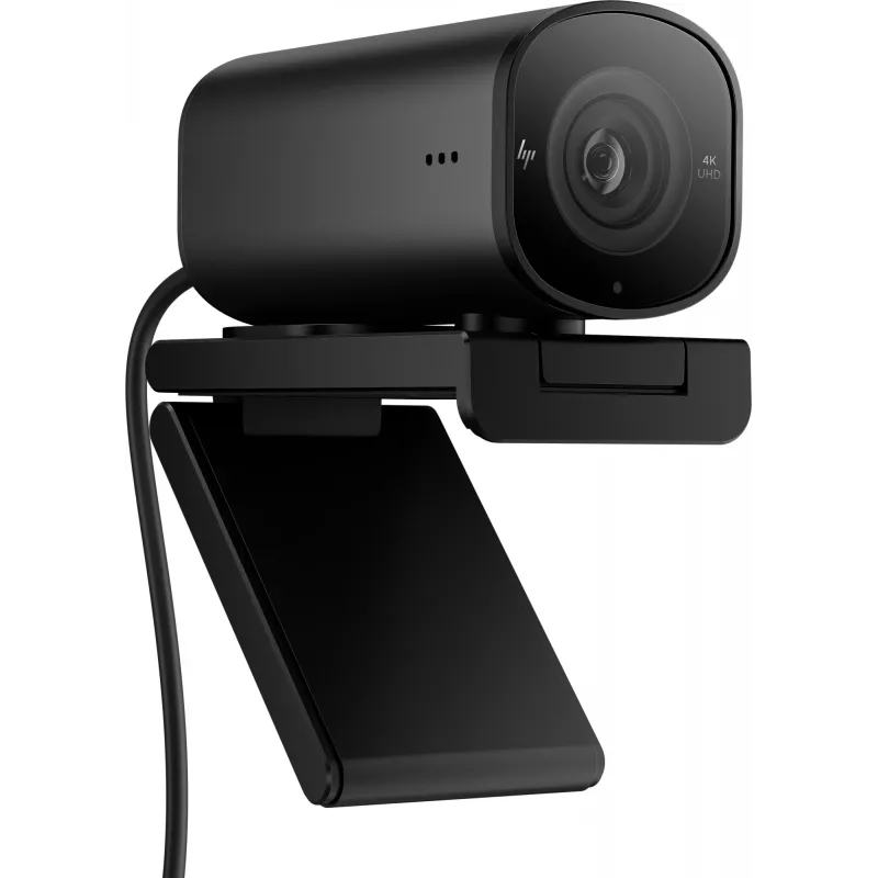 HP 965 4K srautinio transliavimo internetinė kamera, 8 MP, 3840 x 2160 pikselių, Full HD, 60 fps, 1280x720@30fps, 1280x720@60fps, 1920x1080@30fps, 1920x1080@60fps, 3840x2160@30fps, USB