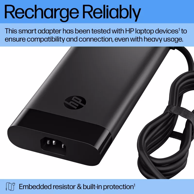 HP 230W Smart AC Adapter, nešiojamasis kompiuteris, vidaus, 115 V, nuo 47 iki 63 Hz, 230 W, 19,5 V