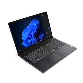 Lenovo V15 G5 IRL Intel® Core™ i5 i5-13420H nešiojamasis kompiuteris 39,6 cm (15,6 col.) Full HD 8 GB DDR5-SDRAM 256 GB SSD Wi-Fi 6 (802.11ax) Windows 11 Pro Vokiška Juoda