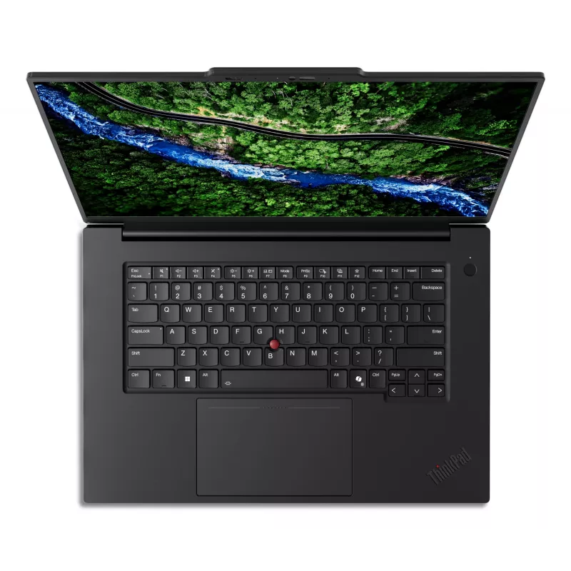 Lenovo ThinkPad T1g Gen 8 Intel Core Ultra 7 255H nešiojamas kompiuteris 40,6 cm (16 colių) WUXGA 32 GB LPDDR5x-SDRAM 1 TB SSD NVIDIA GeForce RTX 5060 Wi-Fi 7 (802.11be) Windows 11 Pro juoda