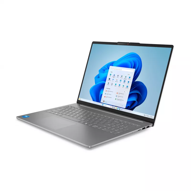 Lenovo IdeaPad plonas 5 16IRH10R Intel Core 7 240H Nešiojamasis kompiuteris 40,6 cm (16 colių) 2.8K 32 GB DDR5-SDRAM 1 TB SSD Wi-Fi 7 (802.11be) Windows 11 Home Vokiška pilka