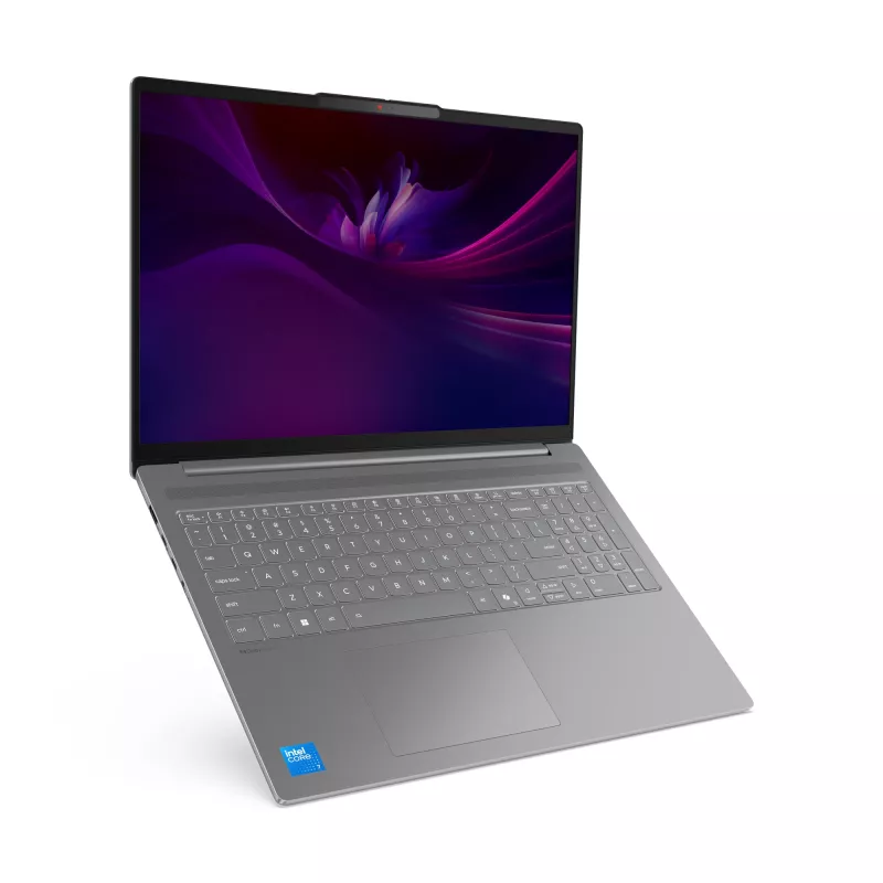 Lenovo IdeaPad plonas 5 16IRH10R Intel Core 7 240H Nešiojamasis kompiuteris 40,6 cm (16 colių) 2.8K 32 GB DDR5-SDRAM 1 TB SSD Wi-Fi 7 (802.11be) Windows 11 Home Vokiška pilka