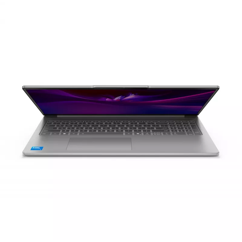 Lenovo IdeaPad plonas 5 16IRH10R Intel Core 7 240H Nešiojamasis kompiuteris 40,6 cm (16 colių) 2.8K 32 GB DDR5-SDRAM 1 TB SSD Wi-Fi 7 (802.11be) Windows 11 Home Vokiška pilka