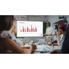 Skaitmeninės reklamos plokščiasis ekranas Optoma N3981K 98 colių LED 4K Ultra HD