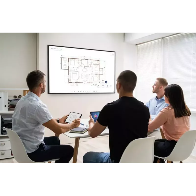 Skaitmeninės reklamos plokščiasis ekranas Optoma N3981K 98 colių LED 4K Ultra HD