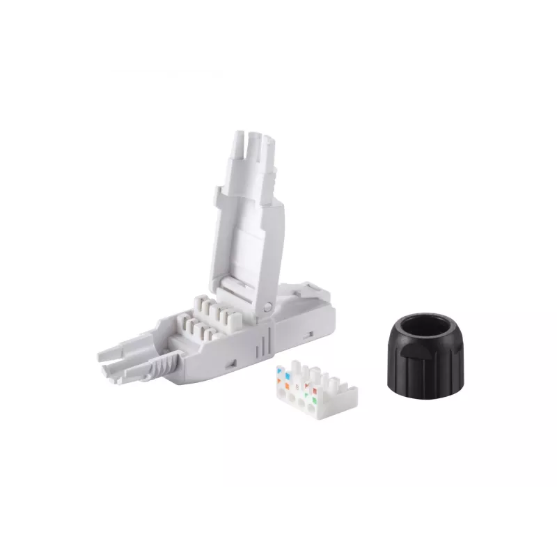 Equip Cat.6A berankis RJ45 kištukas, 5 vnt. rinkinys