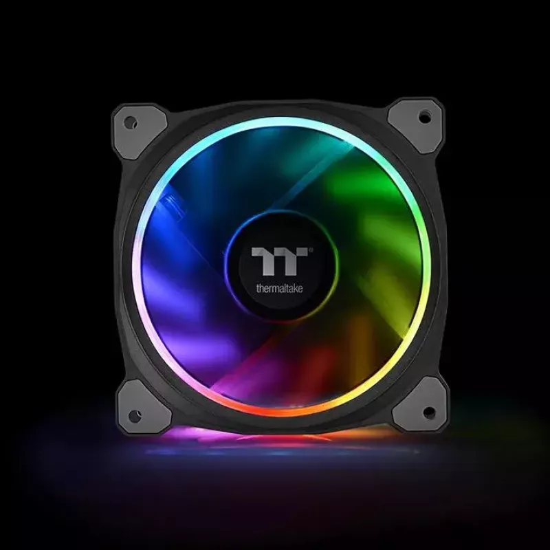 Fan Thermaltake CL-F076-PL12SW-A 12 cm Juoda