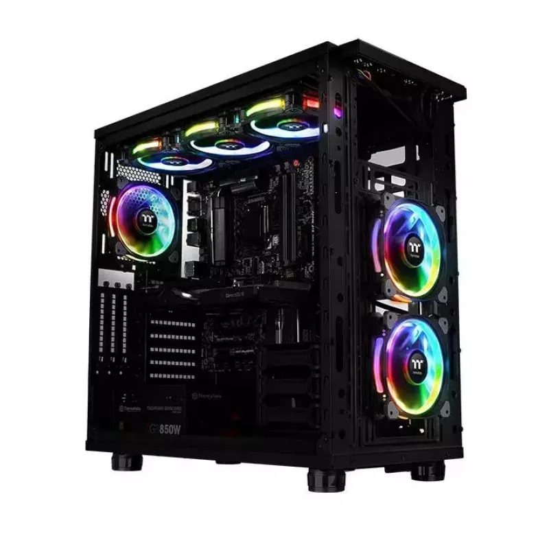 Fan Thermaltake CL-F076-PL12SW-A 12 cm Juoda
